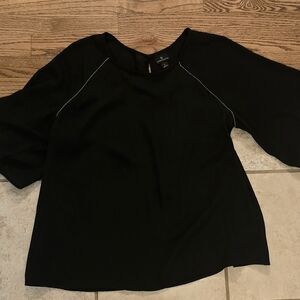 Worthington Black Boxy Blouse